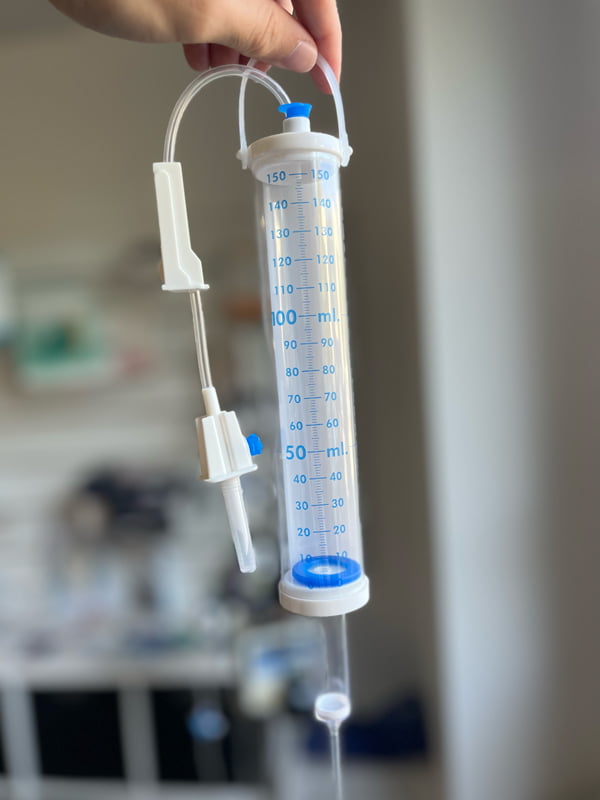 perfuseur à burette