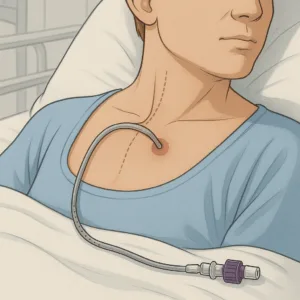 cathéter tunnélisé